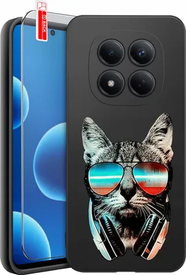 Obrázok produktu pre Puzdro pre Xiaomi Redmi Note 15 Pro 4G | DESIGNS | SILIKÓNOVÉ MATNÉ PUZDRO + SKLO