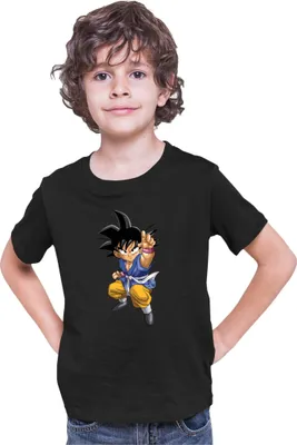 Produktbild von Kinder T-Shirt Dragon Anime Manga Ball Z Goku 16, 7-8 Jahr - 128 / Schwarz
