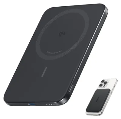 Image de Powerbank Anker Nano  (5 000 mAh, magnétique, compact) Noir