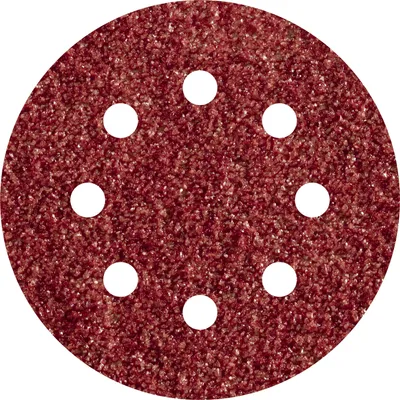 Produktbild von Wolfcraft Haftschleifscheibe K 80 Ø 115 mm Korund 5 Stück