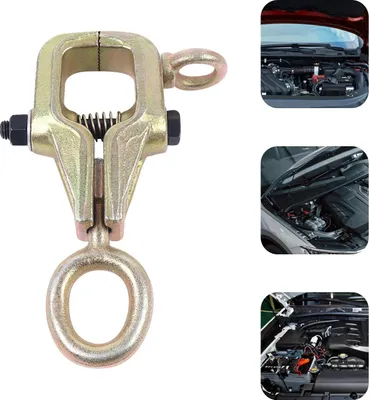 Immagine prodotto di Morsetto di raddrizzatura per carrozzeria - Dispositivo di trazione per carrozzeria - Forza di trazione 5 t - Autotensionante - Acciaio 45# - Per telai e pannelli