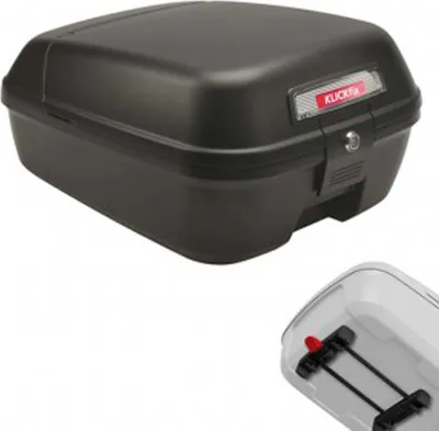Zdjęcie produktu dla City-Box KLICKfix schwarz 34,5x44x23 cm m. Racktimeadapter