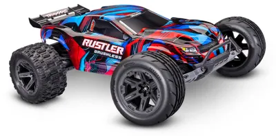 Produktbild von TRAXXAS Rustler 2WD Brushless Buggy Rot RTR VX3 Brushless