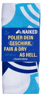 Produktbild von NAIKED Geschirrtücher 2er Pack