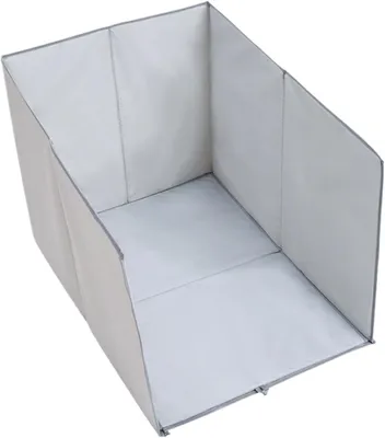 Produktbild von Spritzschutz 62x43x43 cm für Katzentoilette, leicht zu reinigende Paneele