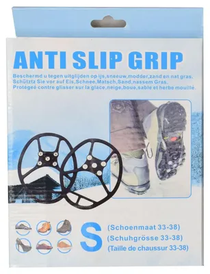 Produktbild von 1 Paar Schuhketten Spikes Schneeketten für Schuhe Schuhkrallen bei Eis