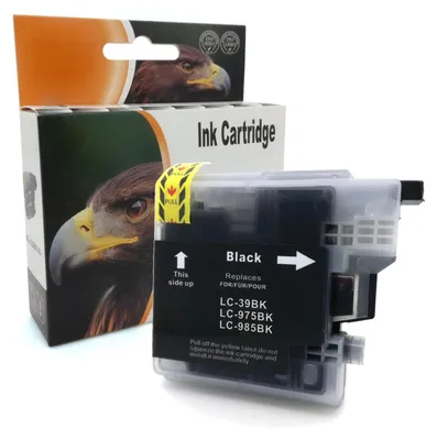 Produktbild von D&C Druckerpatronen BLACK kompatibel mit Brother LC-985 für DCP J125, J140W, J315W, J515W und MFC J220, J265W, J410, J415W