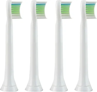 Produktbild von BMK Zahnbürsten für Philips, 4 Stück - kompatibel mit Philips Sonicare W Optimal White Mini - HX6074