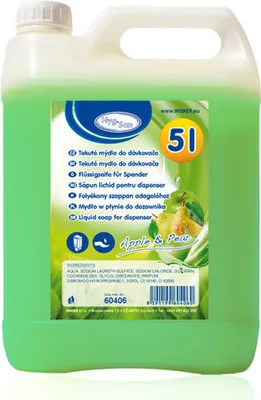 Produktbild von 1x HYGSOFT Flüssigseife für Spender 'Apfel & Birne' 5 Liter