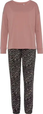 Produktbild von Vivance Dreams Pyjama 2 -teilig aprikose-schwarz Größe 36/38