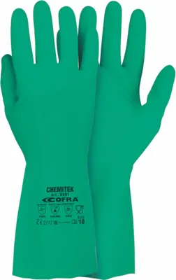 Produktbild von Cofra Gummihandschuhe mit Nitrilbeschichtung, für Lebensmittel und Chemie 11