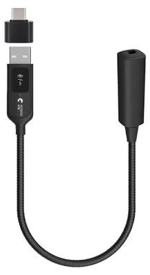 Produktbild von INF USB Schwanenhalsmikrofon mit Stummschaltung für Desktop-Anwendungen
