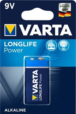 Produktbild von Varta Batterie 6LR61 9V 9 V 580 mAh 1,5 V (10 Stück)