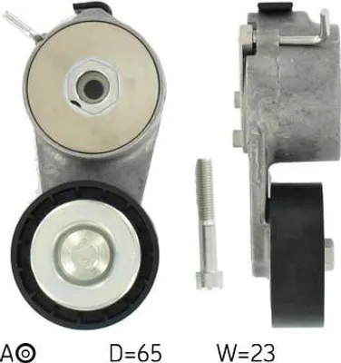 Produktbild von SKF Spannrolle für Keilrippenriemen für Alfa Romeo Fiat Ford Lancia Opel