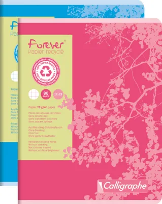 Produktbild von Calligraphe 10x Forever Heft 17x22 48Bl Kariert 70g - Sortiert 17105C