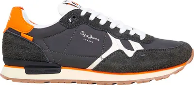 Image de Chaussures de sport Pepe Jeans Brit Fly M Noir EU 42 Homme Noir EU 42