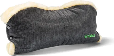 Produktbild von Lammfell Kinderwagen-Handwärmer Handmuff graphit melange universalfit