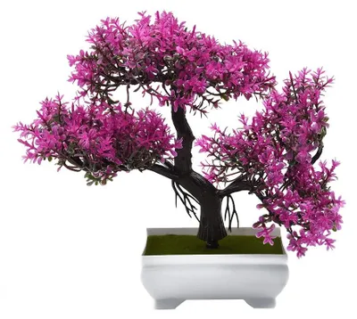 Immagine prodotto di Omgoods - Albero di bonsai artificiale in vaso, ideale per la decorazione