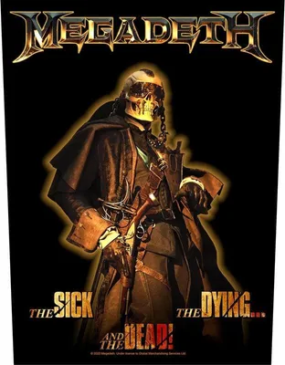 Produktbild von Megadeth Backpatch The Sick, The Dying… And The Dead! multicolor Standard