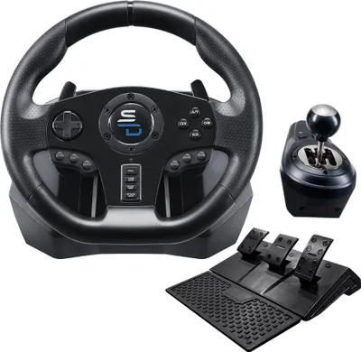 Produktbild von SuBsonic Superdrive DRIVE PRO SPORT GS850-X - Lenkrad-, Pedale- und Schaltknüppel-Set - kabelgebunden