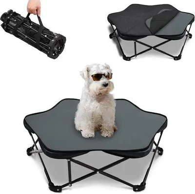 Image de Lit surélevé pour chien, léger, petit, 1 pièce