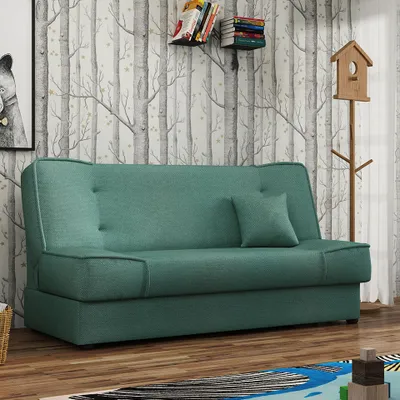 Produktbild von MIRJAN24 Schlafsofa Gabi mit Bettkasten, 3 Sitzer Sofa, Couch mit Schlaffunktion, Stilvoll Bettsofa, Wohnzimmer Polstersofa (Enjoy 18)
