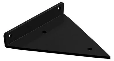 Produktbild von Regalhalterung Regalträger Regalhalter Regal Winkel Wand verdeckte Montage Schwarz 100x78mm
