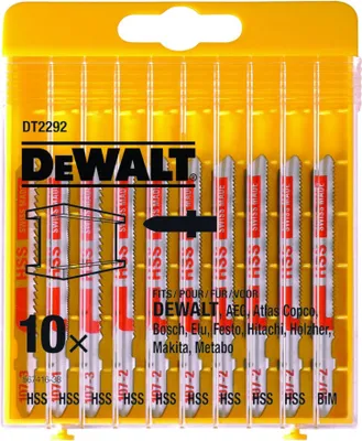 Produktbild von DeWalt Stichsägeblätter-Set 10-tlg. Metall