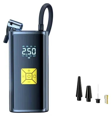 Obrázek produktu pro Kompresor pro nafukování pneumatik, bezdrátový provoz, přenosný design, 6000 mAh, napájený baterií
