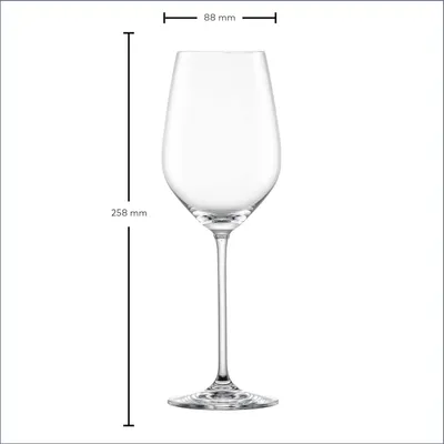 Produktbild von SCHOTT ZWIESEL Wasser- / Rotweinglas Fortissimo 801736