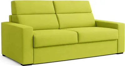 Produktbild von Sonico - Schlafsofa 2-Sitzer, 200x95 cm Grün, Abziehbar Italy
