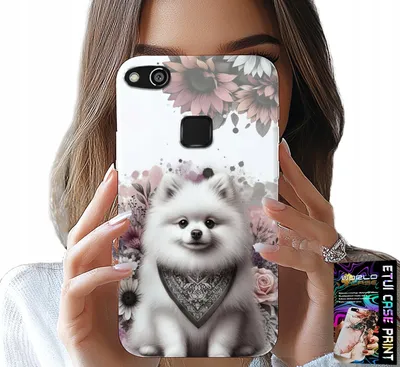 Produktbild von Etui Für Huawei P9 Lite 2016 - Pomeranian, Zwergspitz, Hunderassen