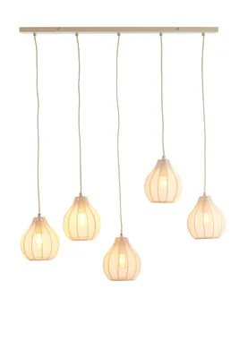 Produktbild von Light & Living - Hängelampe ELATI - 100x15x21,5cm - Braun