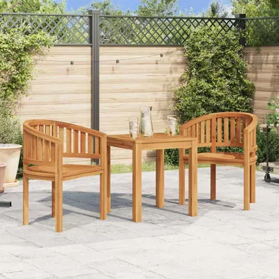 Obrázek produktu pro vidaXL Banánová židle z masivního dřeva Teak