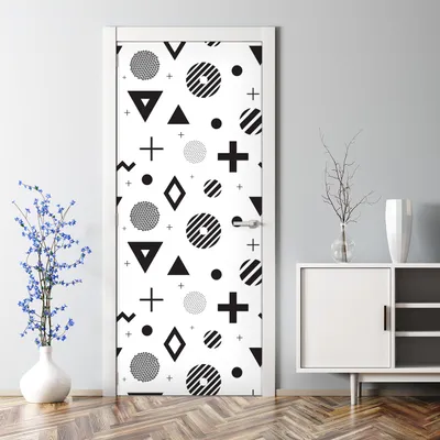 Produktbild von Dekorative Türdekoration selbstklebend Klebefolie Tür Tattoo Aufkleber Grüne Bananenblätter 70 x 200 cm