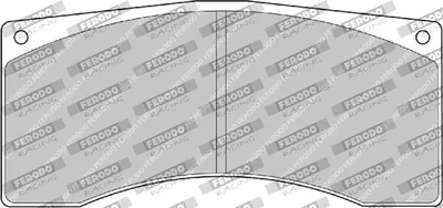 Produktbild von FERODO RACING Bremsbeläge Satz Bremsklötze FRP1077R