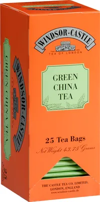 Produktbild von Windsor-Castle Green China Tea, 25 Beutel