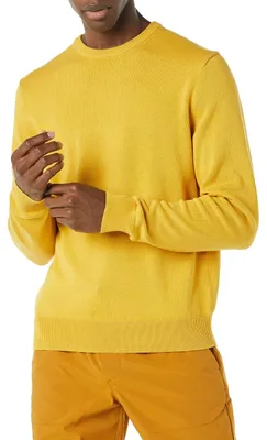 Productafbeelding van A. Essentials herenpullover met ronde hals (verkrijgbaar in grote maten)