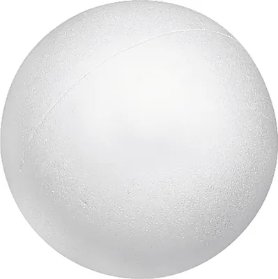 Produktbild von Styroporkugel - Ø 8 cm, weiß, 5 St.