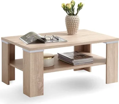 Produktbild von FMD Couchtisch BASTIA Eiche Nb; 664-001