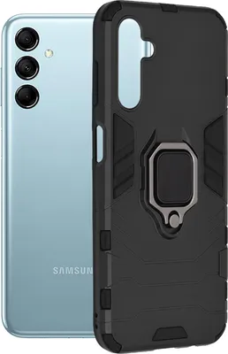 Produktbild von Ring Armor Hülle für Samsung Galaxy M14 - Schwarz KP27960