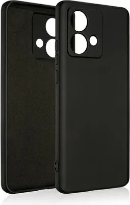 Produktbild von Beline Etui Silikon Motorola Moto Edge40 Neo Czarne /Schwarz