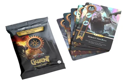 Produktbild von Asmodee Gwent - Legendäre Balladenkarten Helden: Nilfgaard