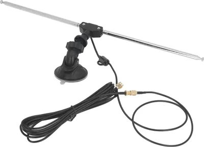Image de Kit d'antenne r?cepteur SDR dipôle t?l?phonique, gamme VHF-UHF, c?ble RG174 60 cm, connecteur SMA, filetage int?rieur 1/4 pouce, antenne radio dipôle FM pour radios d?finies par logiciel