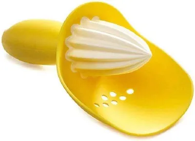 Image de Presse-citron jaune en polypropylène, 68 x 166 mm
