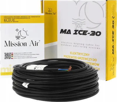 Zdjęcie produktu dla Kabel Grzejny Antyzamarzający Kabel Grzejny Ice-30W/M | 1230W | 41M