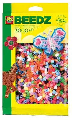 Immagine prodotto di Kit Perline Colorate SES Creative - 3000 Pezzi di Creatività