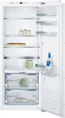 Produktbild von Bosch KIF51AFE0 Serie 8 Einbau-Kühlschrank / E / 140 cm Nischenhöhe / 139 kWh/Jahr / 220 L / VitaFresh pro / VarioShelf