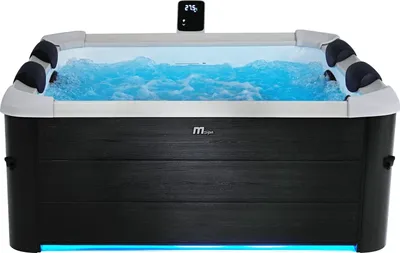 Obrázek produktu pro Čtvercové lázně 140 cm x 140 cm OSLO 6 míst k sezení