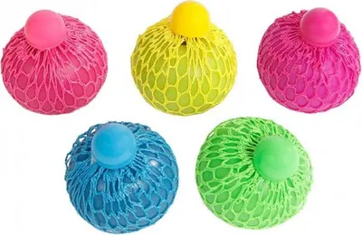 Produktbild von HIPO Neon Periła 6 cm 620723 P12 Mix -Komprimierungsballpreis für 1 PC